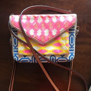 Rebecca Minkoff Geometric Tassel Crossbody